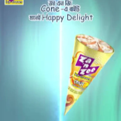 Za n Zee Vanila Cone Ice Cream